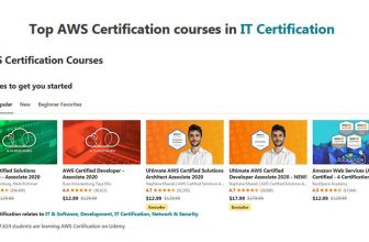 Udemy AWS Certification Courses