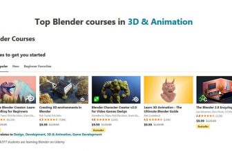 Udemy Blender Courses
