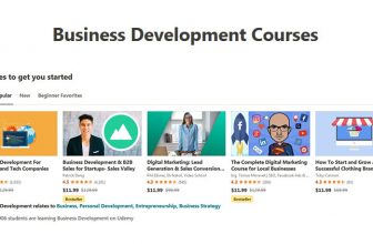 Udemy Business Development Courses