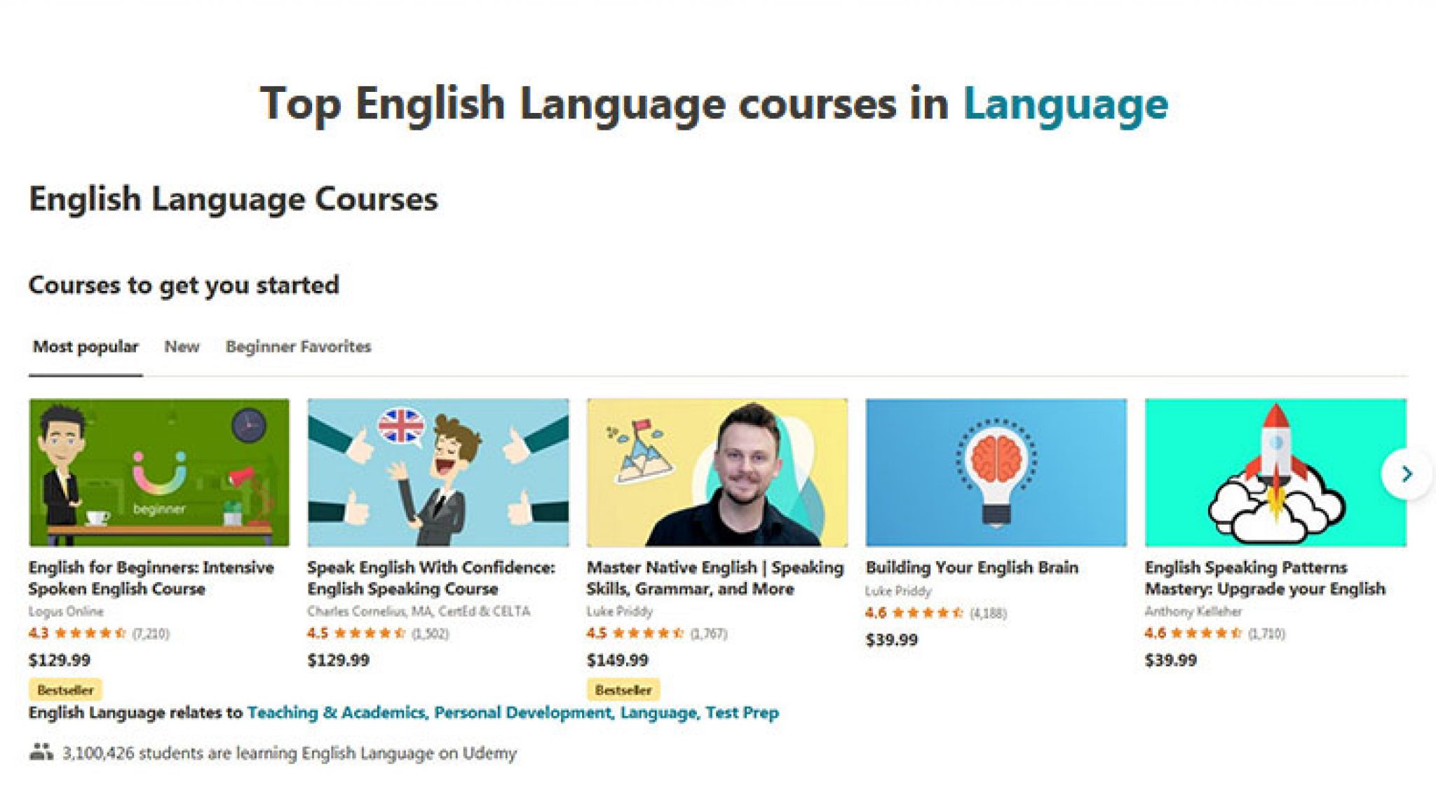 courses in english unipd