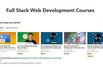 Udemy Full Stack Courses