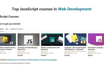 Udemy Javascript Courses