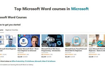 Udemy Microsoft Word Courses